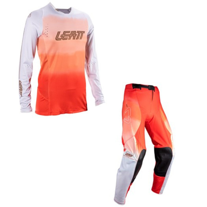 LEATT KIT COMBO MOTO 4.5 WOMEN CORAL PINK