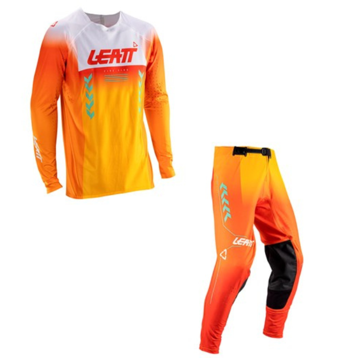 LEATT KIT COMBO MOTO 5.5 ULTRAWELD ORANGE