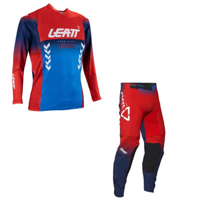 LEATT KIT COMBO YOUTH MOTO 4.5 ROYAL BLUE/RED