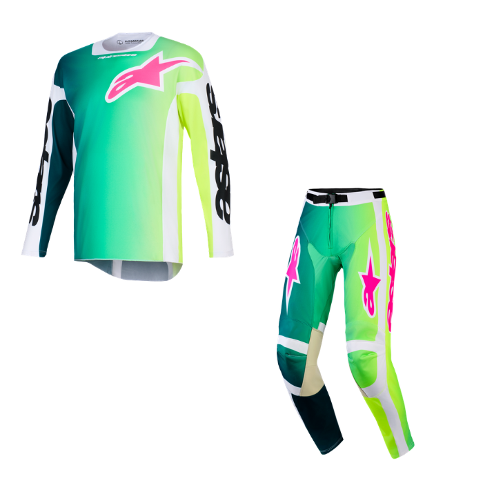 RACER PORTL KIT COMBO - GREEN/WHITE/BLACK