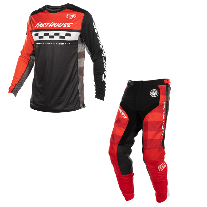 Grindhouse Atomic Kit Combo - Racing Red/Black