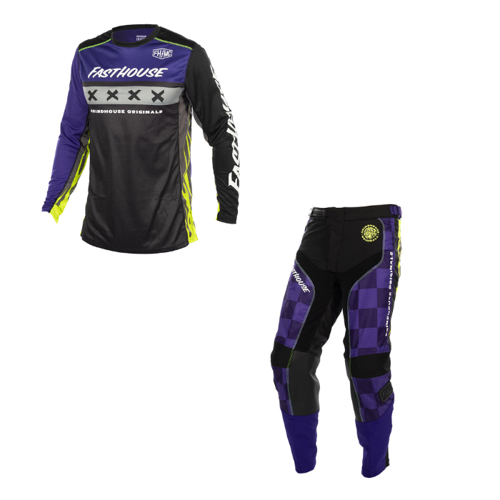 Grindhouse Grimm Youth Kit Combo - FH Purple/Black