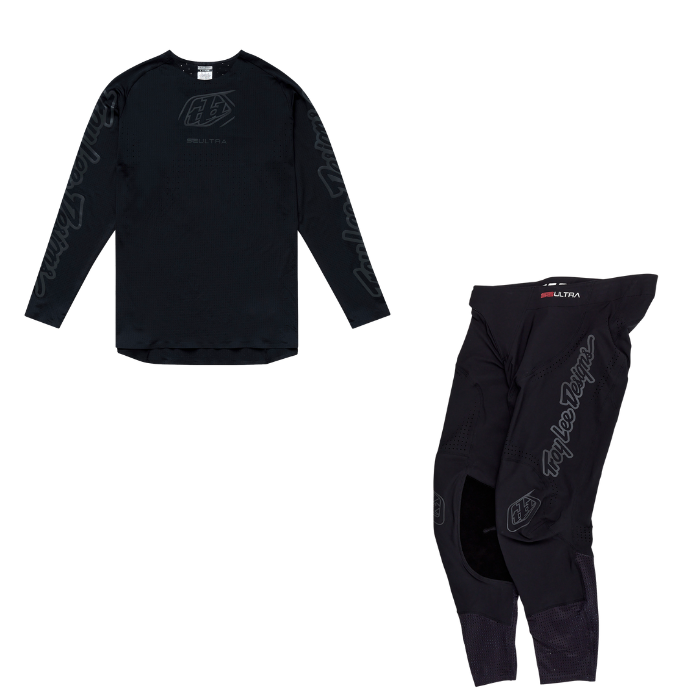 Troy Lee Designs SE ULTRA Mono Kit Combo - Black