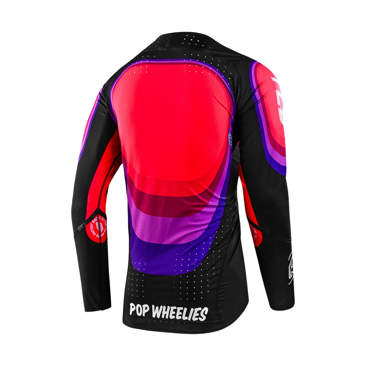 Troy Lee Designs SE Ultra Jersey Reverb Black/Glo Red