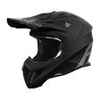 Airoh Aviator Ace 2 Color Black Matt MX Helmet front and side view with matte black finish