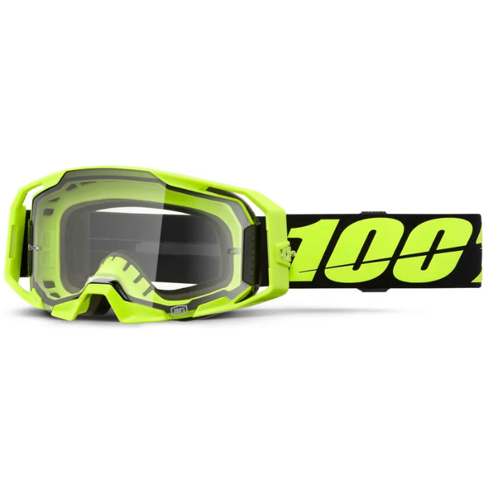 100% ARmatic Neon Yellow Clear Lens