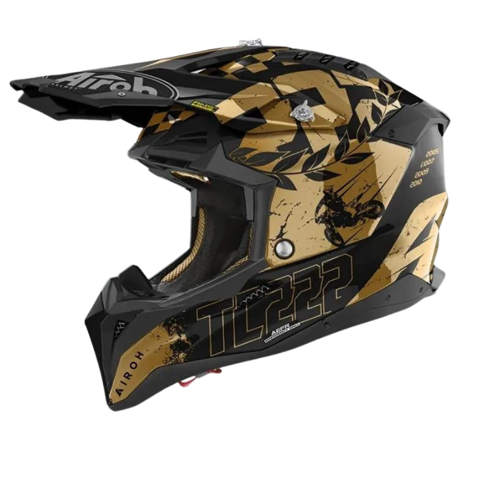 Airoh Aviator 3 Legend MX Helmet 22:06 in high-performance motocross design