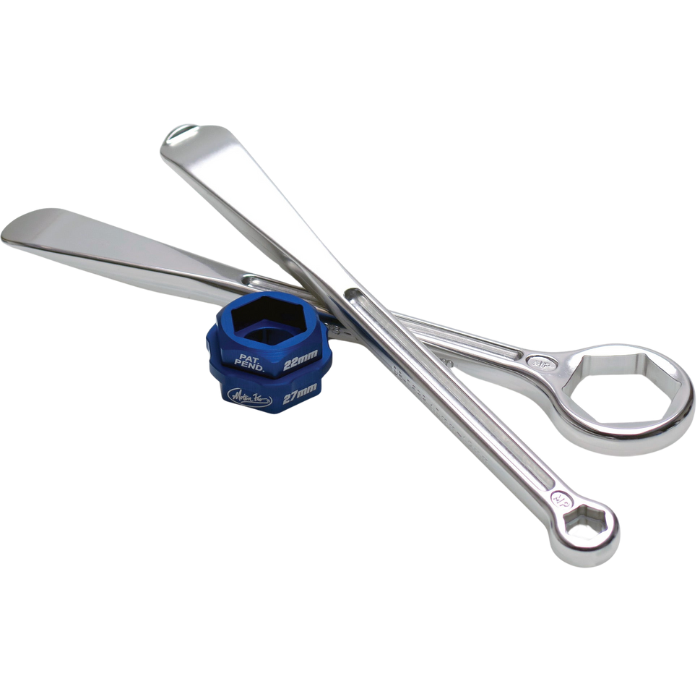 Motion Pro T-6 Combo tyre lever set (32 mm and 10 / 12 mm wrench with 22 / 27 mm adapter)