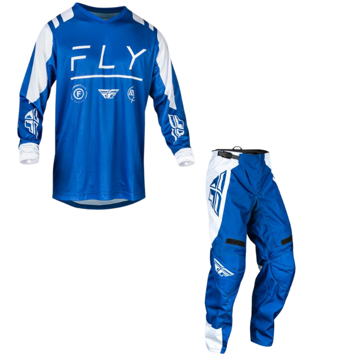 Fly Racing 2024 F-16 Kit Combo (True Blue/White)