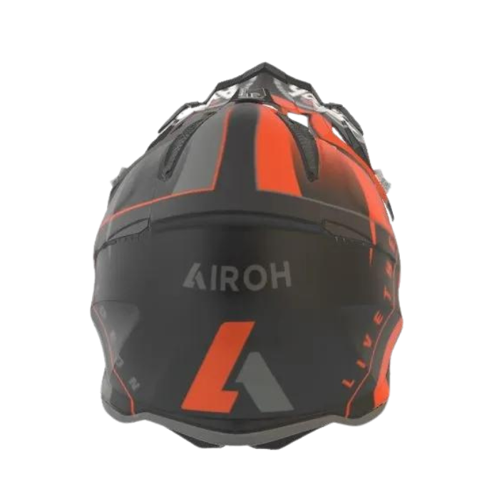 Airoh Aviator Ace Amaze Matt Orange Mx Helmet