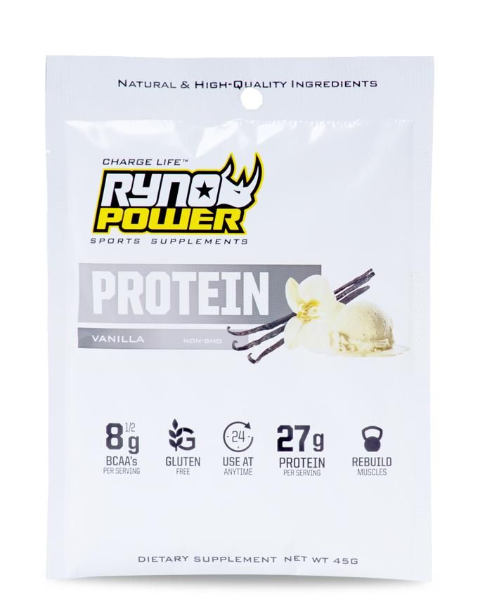 Ryno Power Single Serving - Protein Vanilla