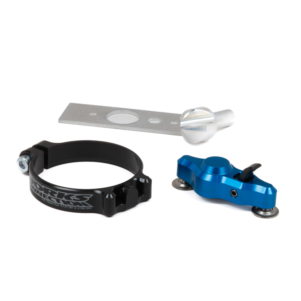 WORKS CONNECTION PRO LAUNCH KIT START DEVICE YAMAHA YZ250F 24-25, YZ450F 23-25 BLUE
