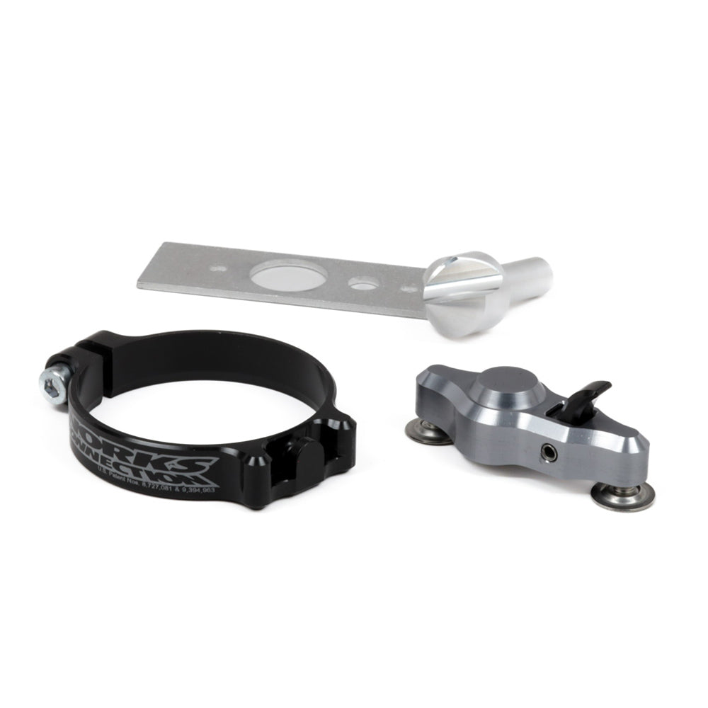 WORKS CONNECTION PRO LAUNCH KIT START DEVICE HONDA CRF250/450R 19-25, CRF250/450RX 19-25, CRF450X 19-25 GREY
