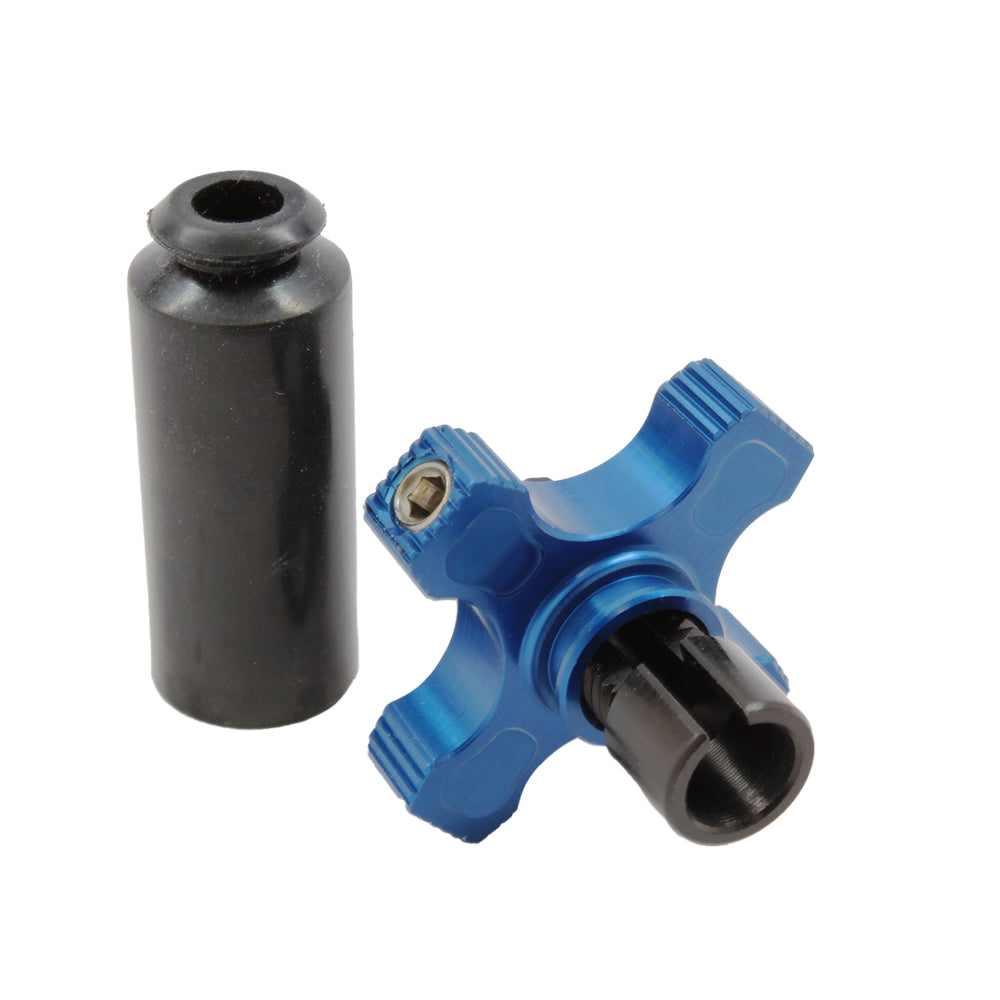 WORKS CONNECTION CLUTCH PERCH EZ BUILD STEP 2 THUMBWHEEL COLOR BLUE