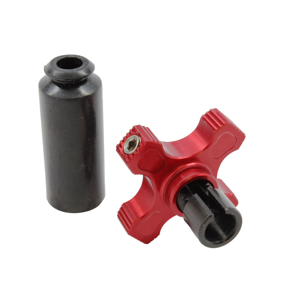 WORKS CONNECTION CLUTCH PERCH EZ BUILD STEP 2 THUMBWHEEL COLOR RED