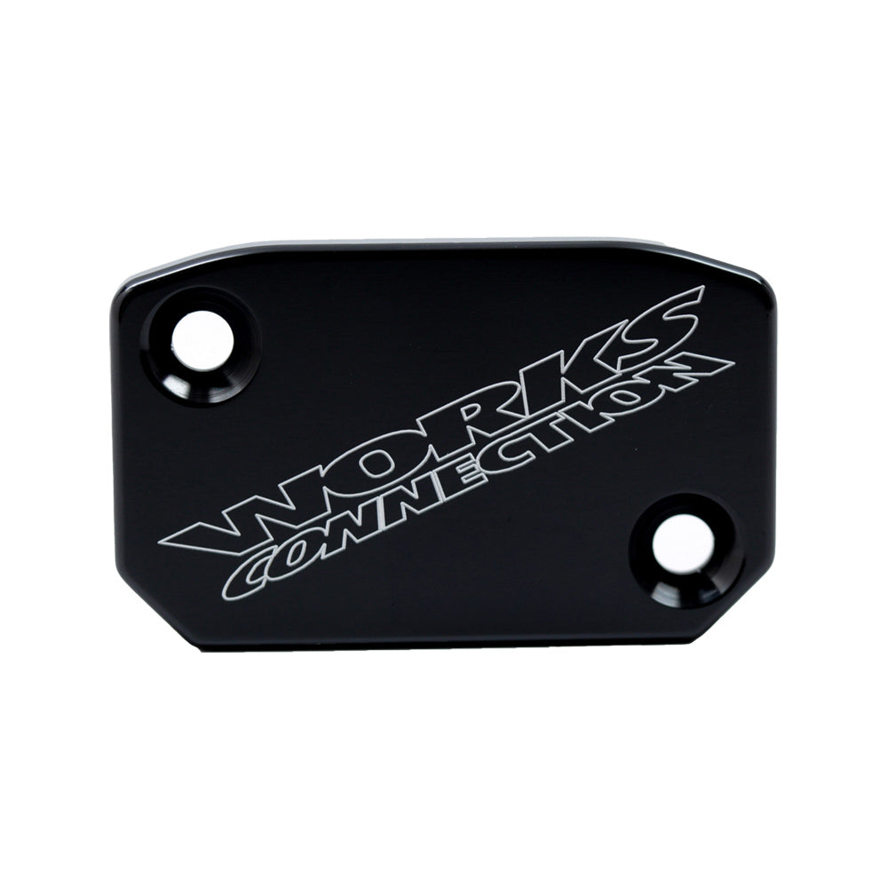 WORKS CONNECTION CLUTCH MASTER CYLINDER COVER KTM/HUSKY/ BLACK (R)