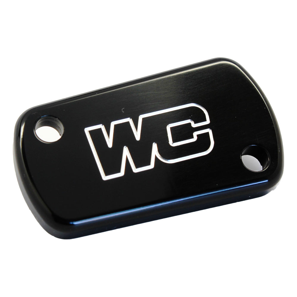 WORKS CONNECTION REAR BRAKE MASTERCYLINDER COVER SUZ/KAW/BET RM/RM-Z 03-25, KX03-08, KX250F/XC 04-24, KX450F/XC 06-23, RR RACING/X-PRO 24-25  BLACK  (R)
