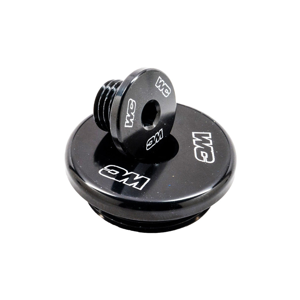 WORKS CONNECTION ENGINE PLUGS KAWASAKI KX250F 20-25, KX450F 19-25, KX250XC 20-25, KX450XC 20-23 BLACK