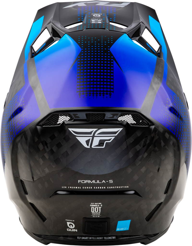 Formula S Protocol Carbon Helmet - Carbon/Blue