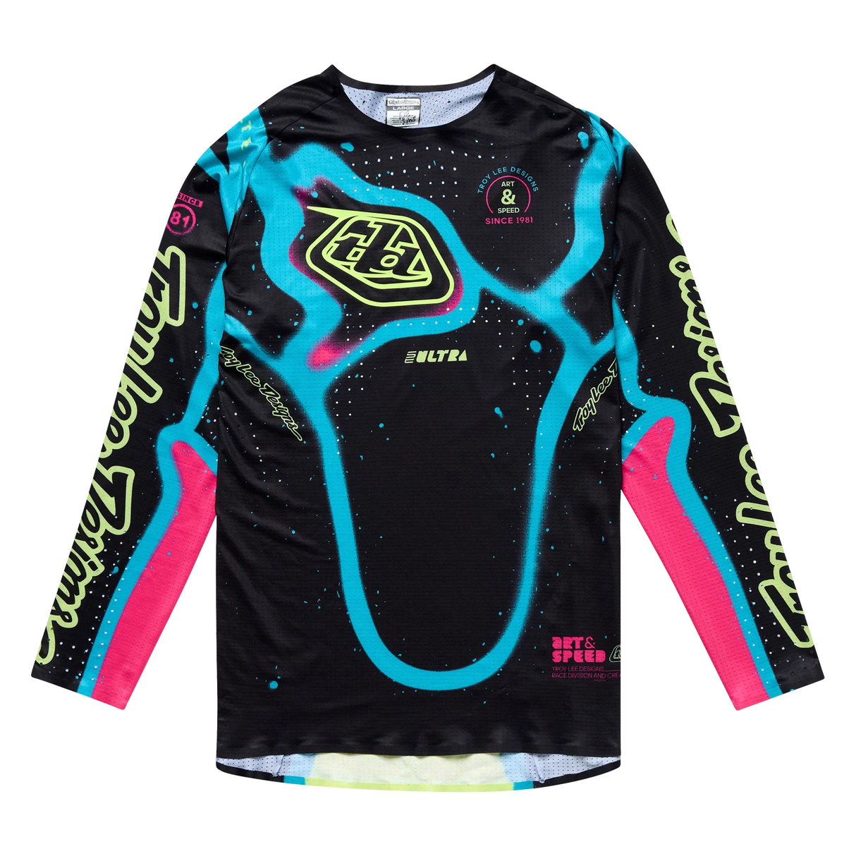 Troy Lee Designs GP Pro Youth Membrane Kit Combo - Black / Glo Yellow