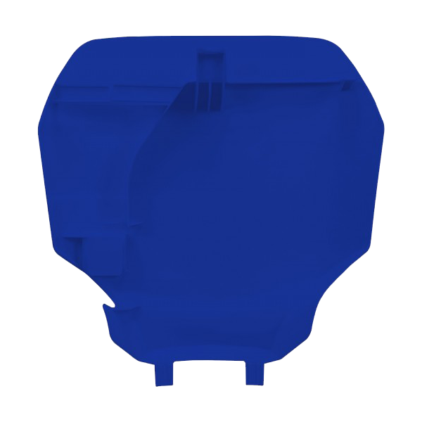 UFO Front Number Plate (Blue) Yamaha YZF450 23-24