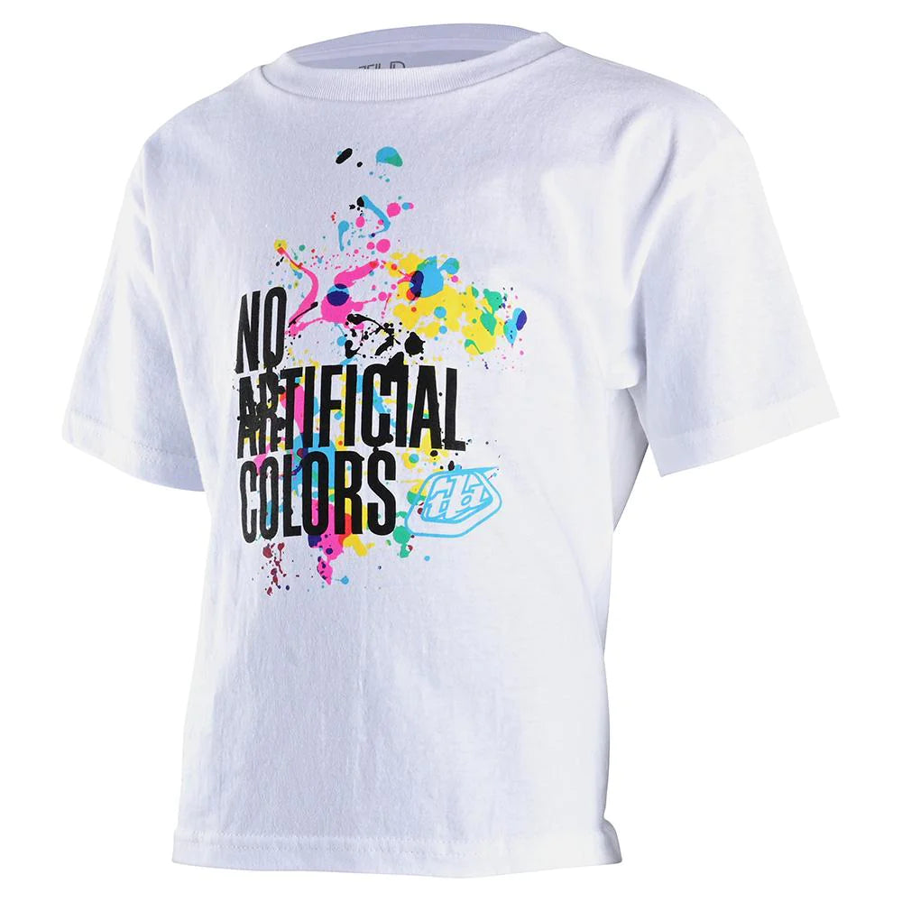 Troy Lee Designs Youth No Artificial Colours White T-Shirt