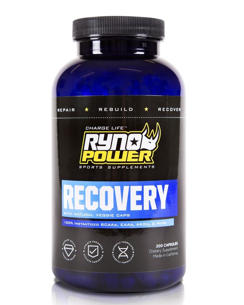 Ryno Power Recovery Capsules 200ct