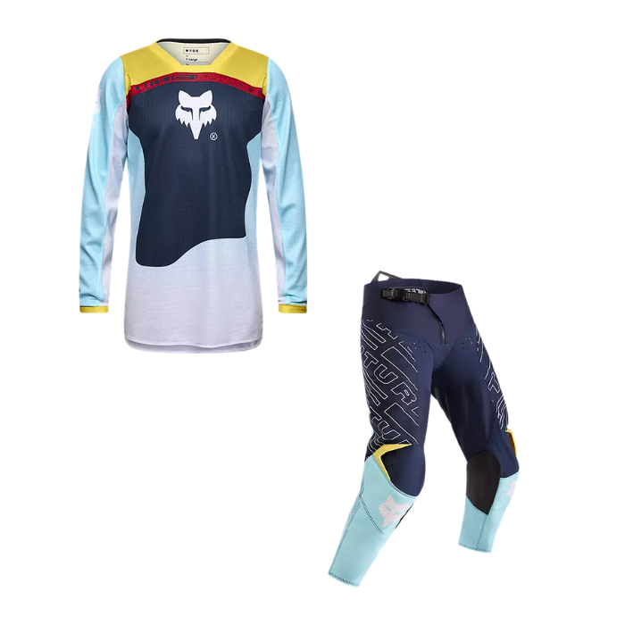 FOX YTH 180 ELEVATED KIT COMBO LT BLU
