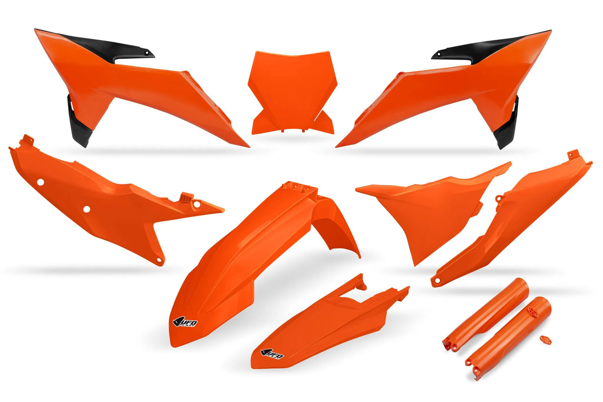 UFO Complete Plastic Kit Orange KTM SX/SXF 125-250 25-ON