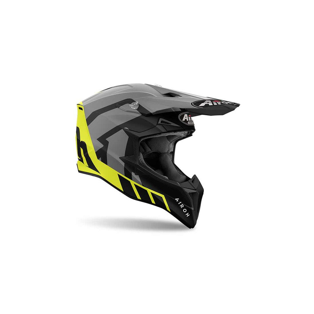 Airoh Wraaap Reloaded Yellow Matt MX Helmet