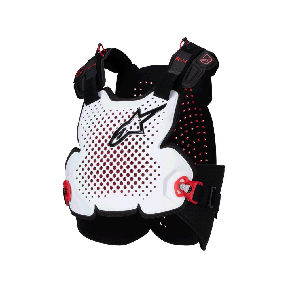 Alpinestars A-4 Plasma Chest Protector - Black Red White