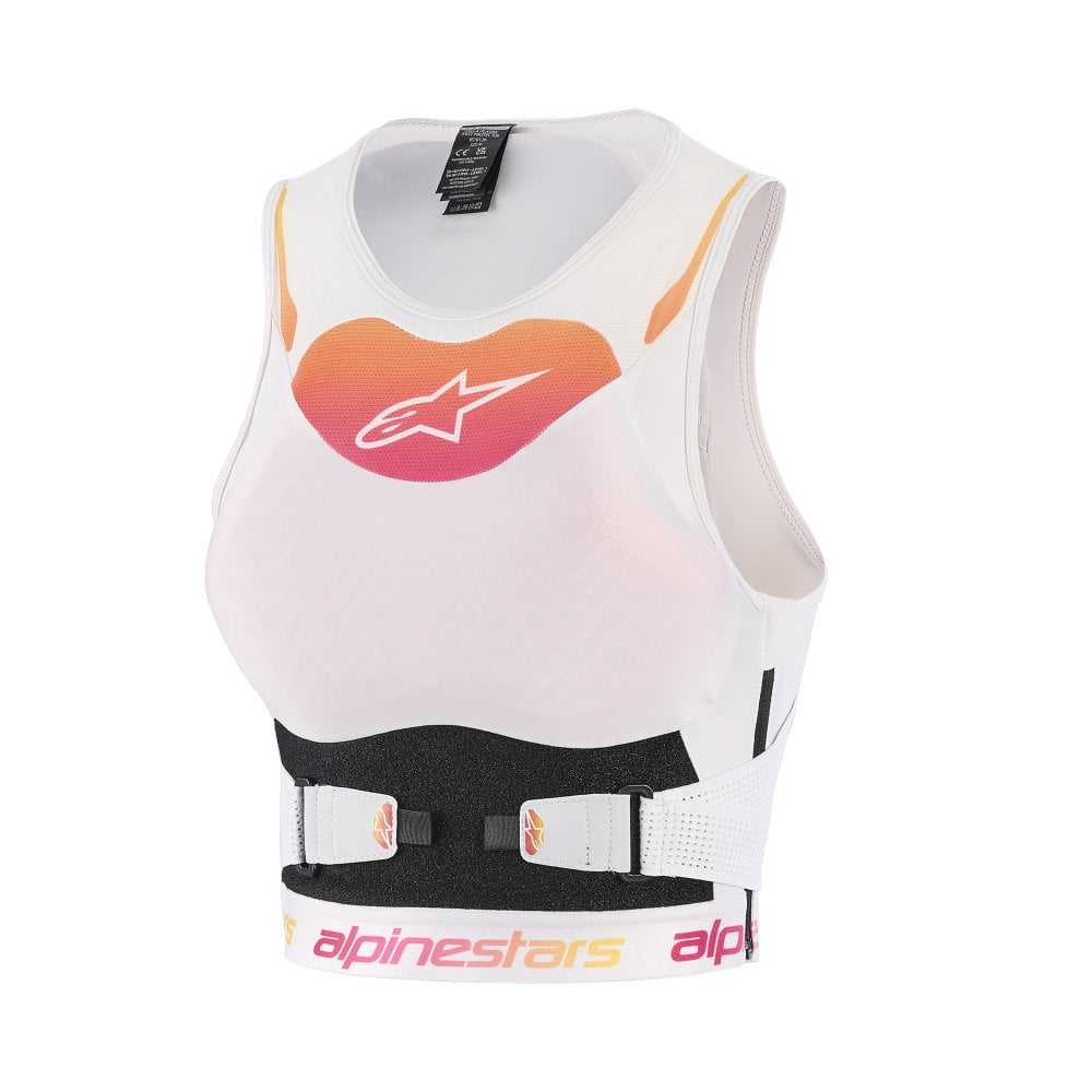 Alpinestars Stella Plasma Chest Protector - Light Lilac Fade White