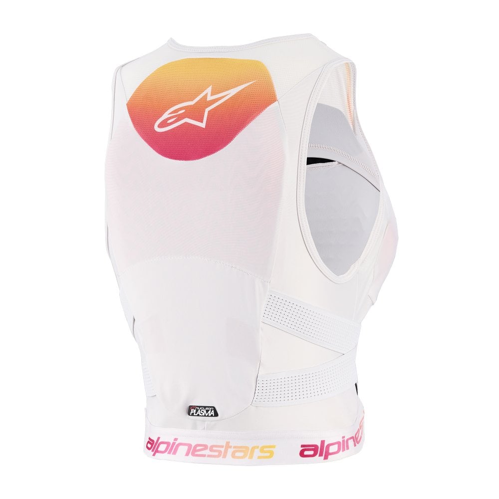 Alpinestars Stella Plasma Chest Protector - Light Lilac Fade White