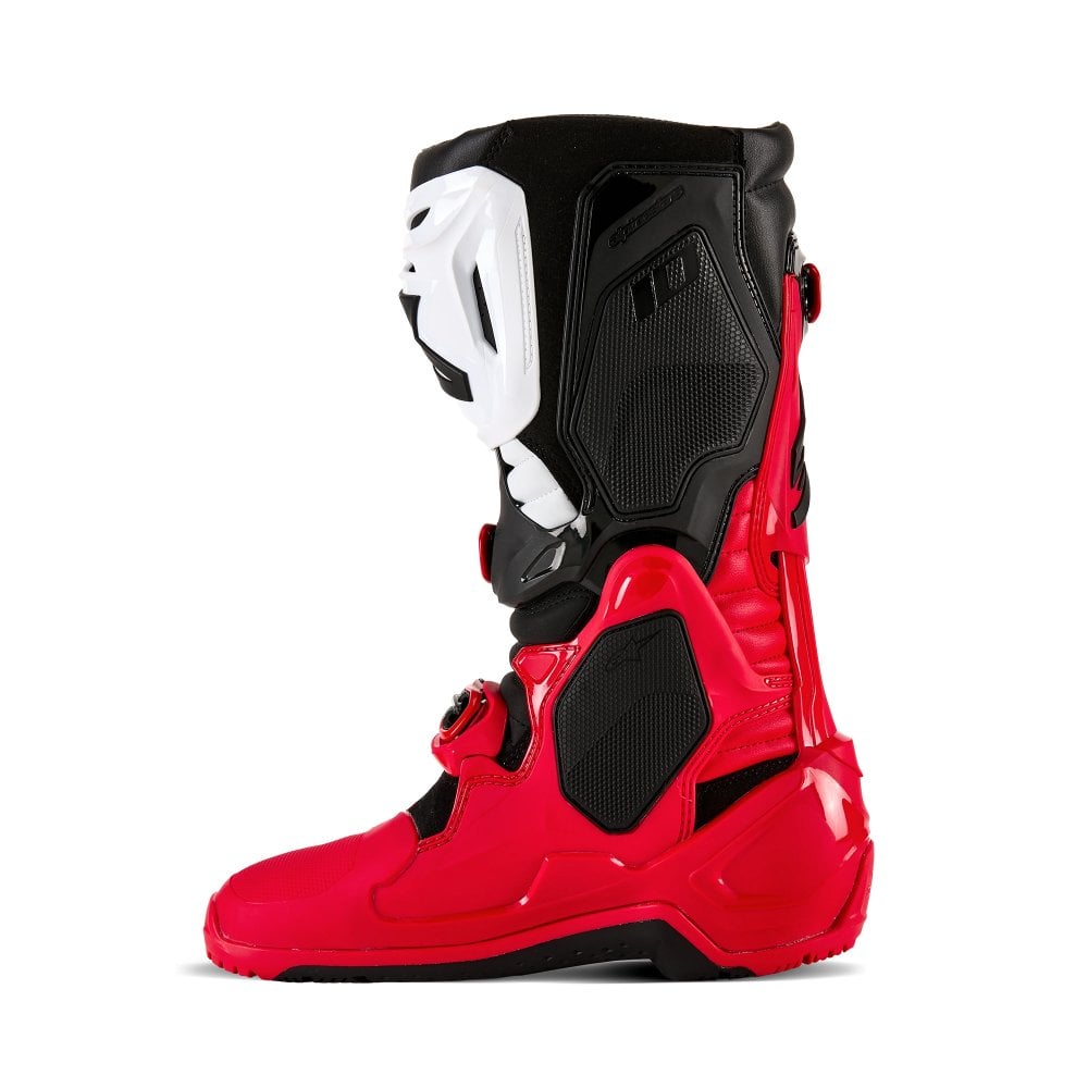 ALPINESTARS TECH 10 ENDURO BRIGHT RED BLACK WHITE