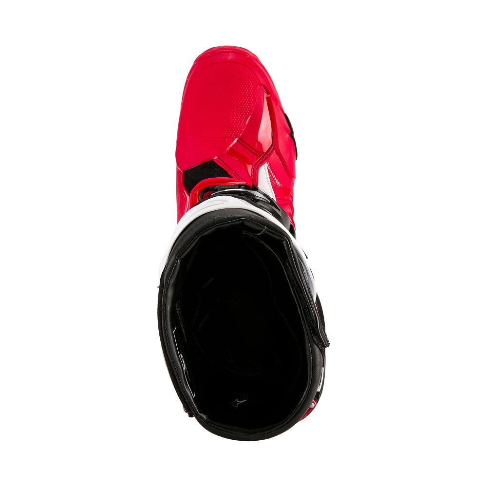 ALPINESTARS TECH 10 ENDURO BRIGHT RED BLACK WHITE