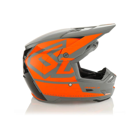 ATR-3Y Hex Helmet in Gloss Orange Finish