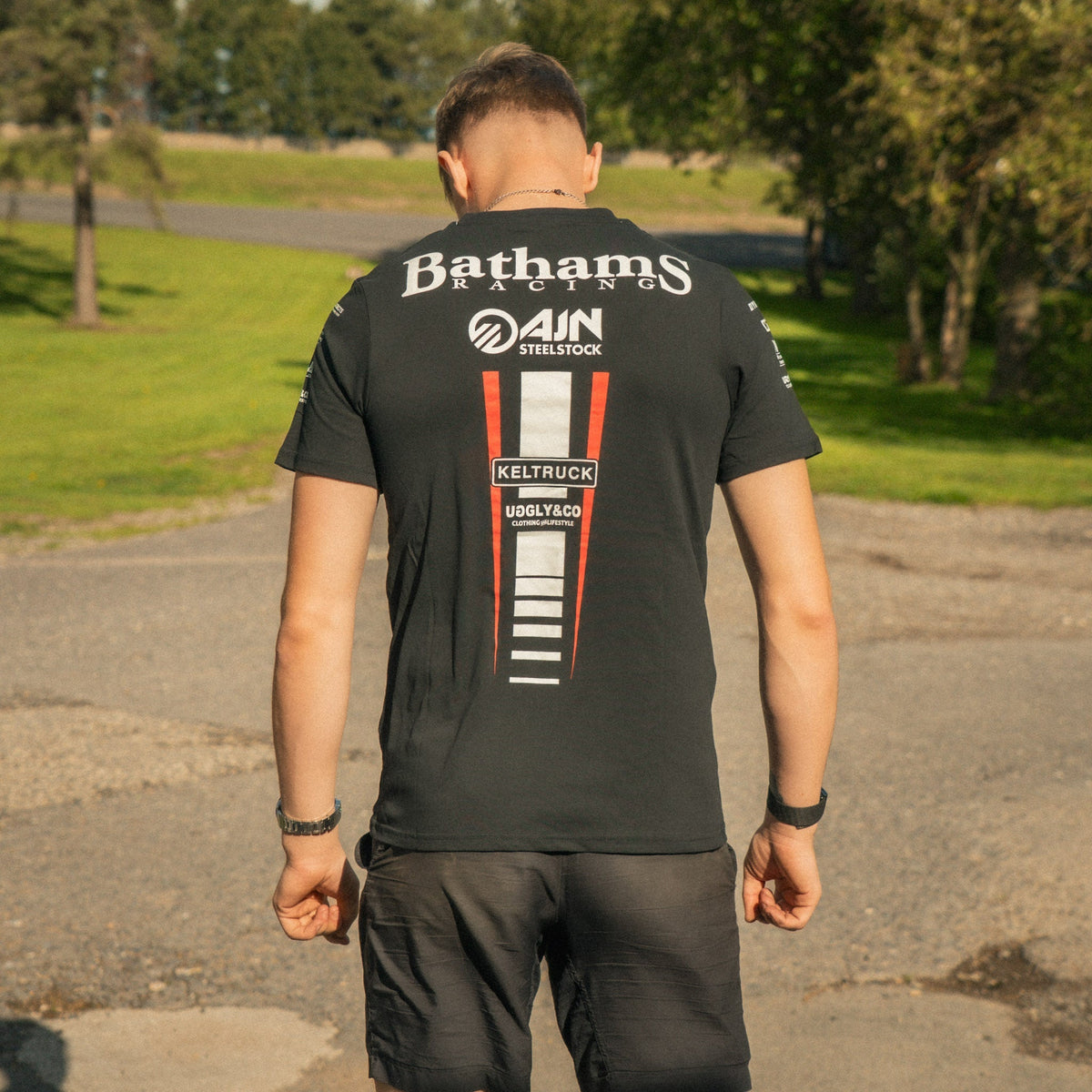 Bathams Racing x AJN Steelstock Road Racing T-Shirt