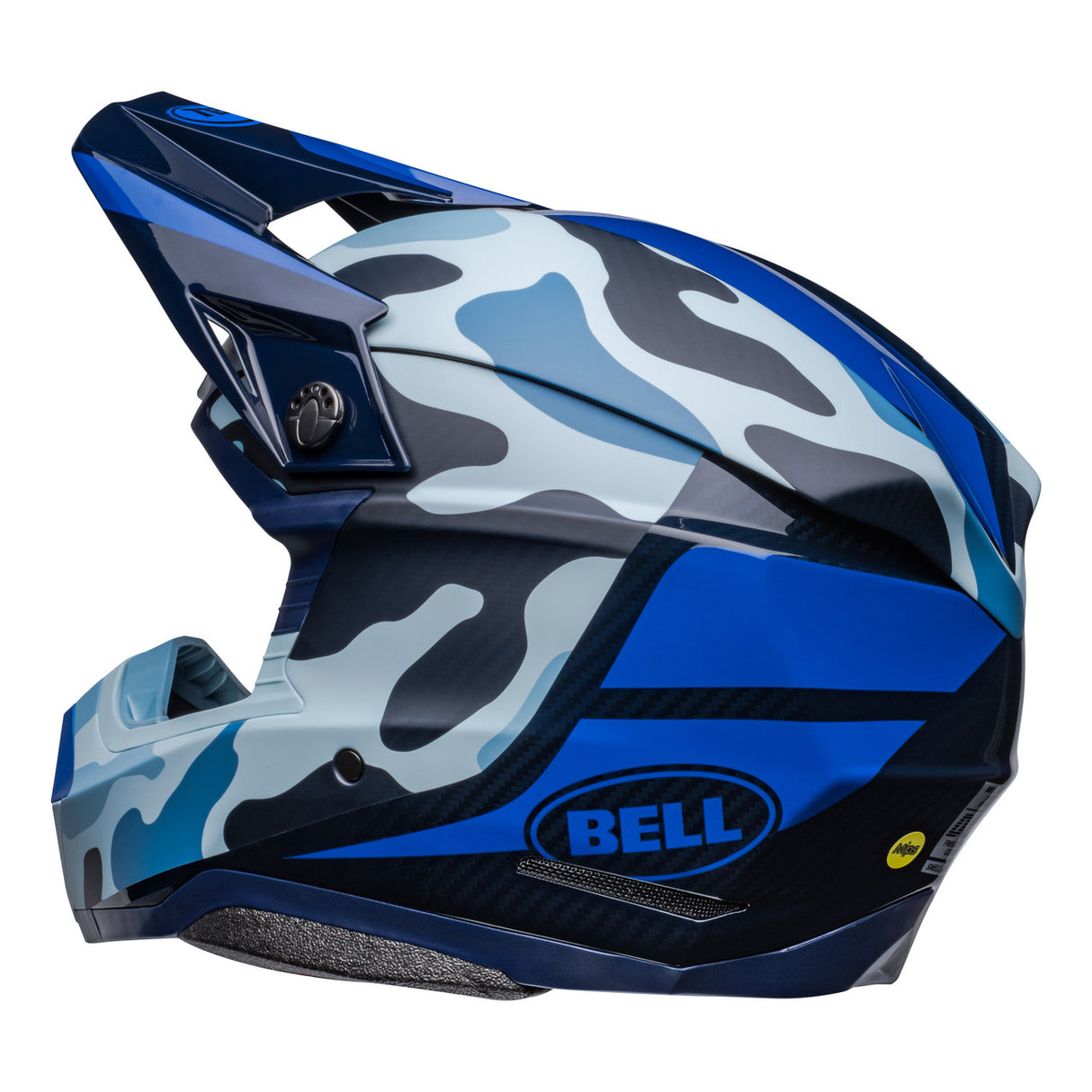 Bell MX 2023 Moto-10 Spherical Mips Adult Helmet (Ferrandis Matte Gloss Dark Blue/Light Blue)