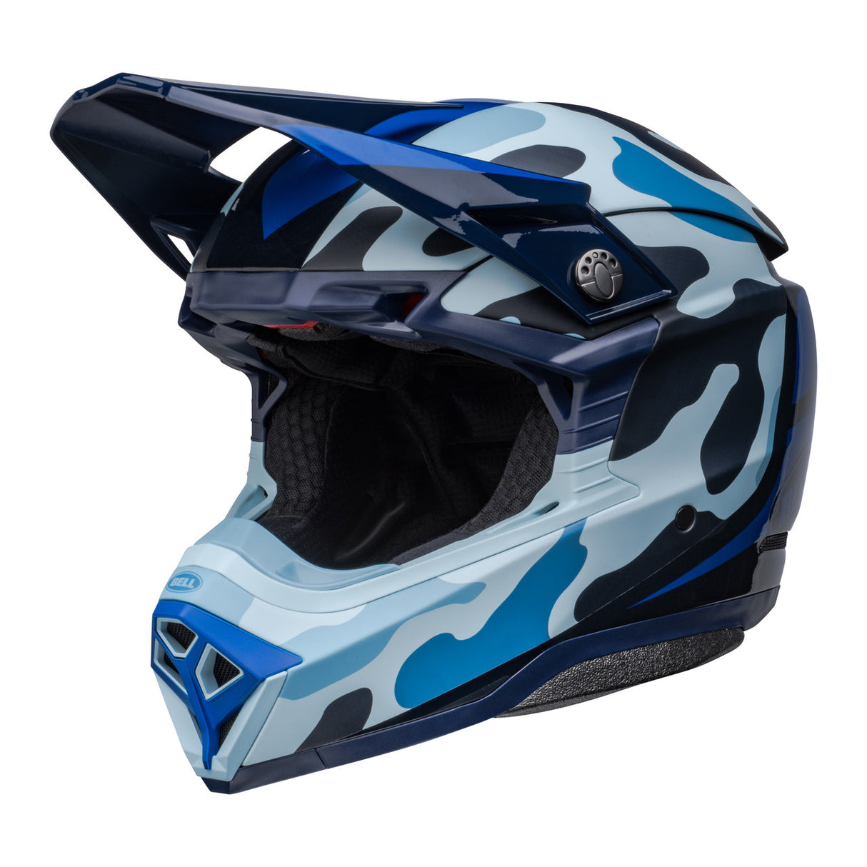 Bell MX 2023 Moto-10 Spherical Mips Adult Helmet (Ferrandis Matte Gloss Dark Blue/Light Blue)