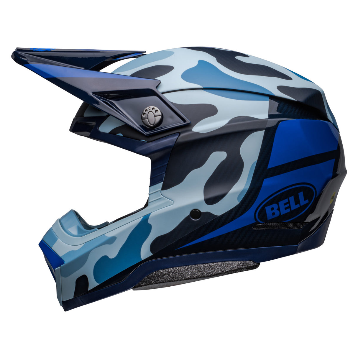 Bell MX 2023 Moto-10 Spherical Mips Adult Helmet (Ferrandis Matte Gloss Dark Blue/Light Blue)