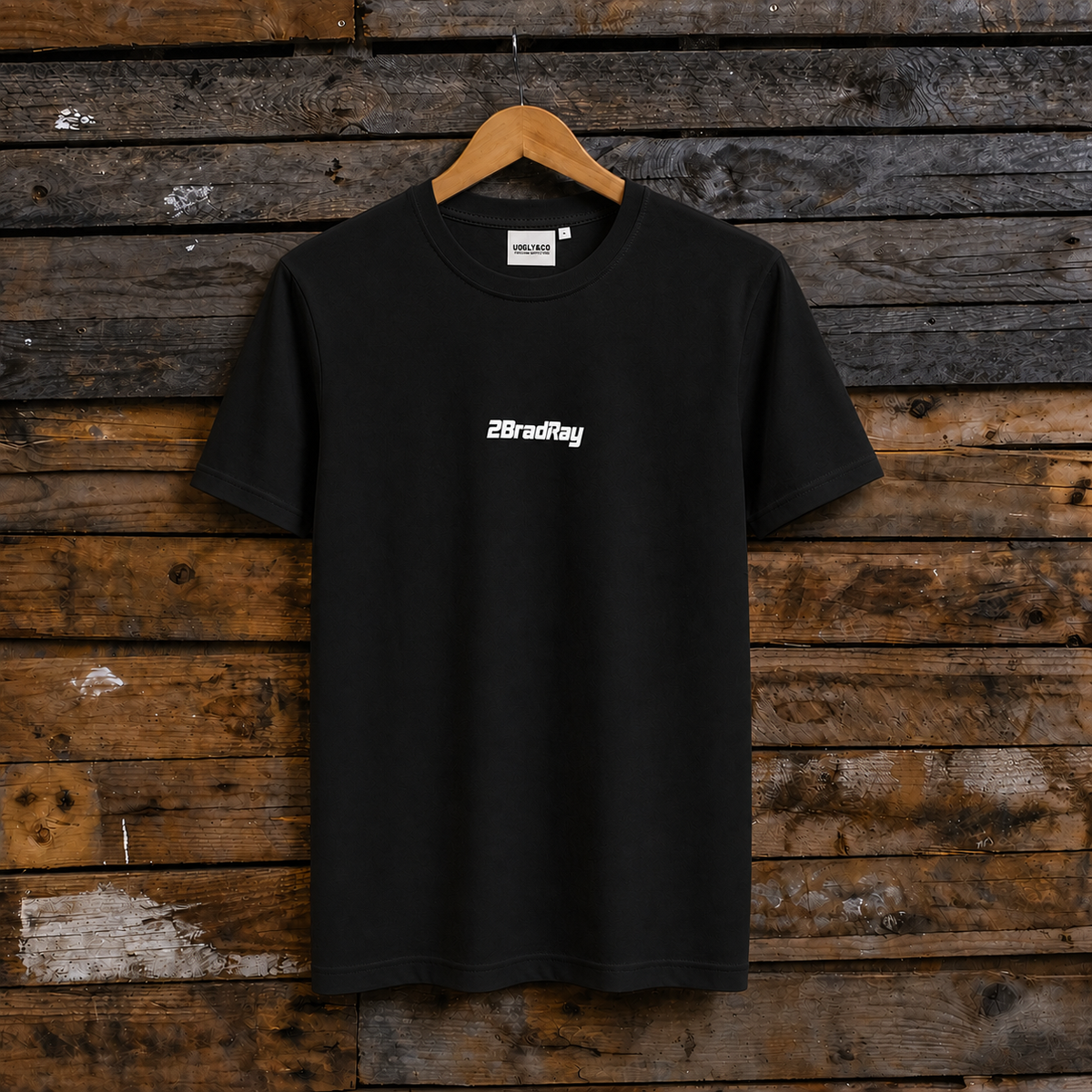 Black Bradley Ray 'Take the Risk' T-Shirt