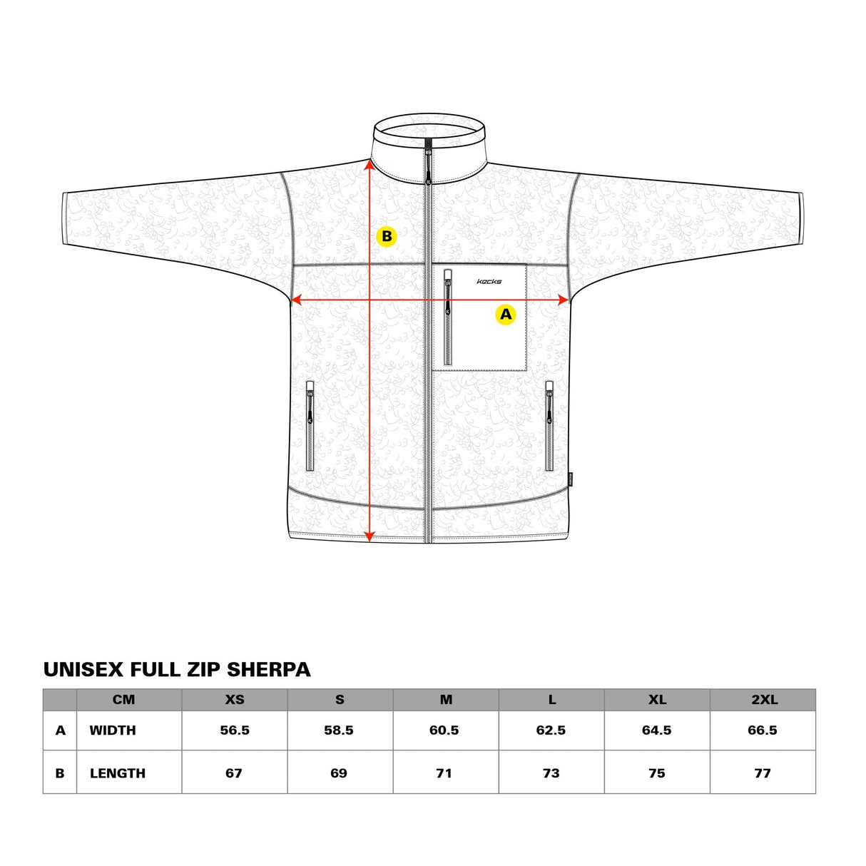 Rock Sherpa Full Zip Fleece