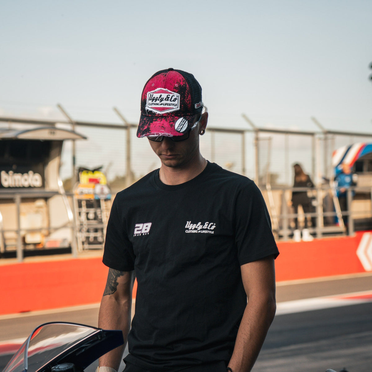 Rust Diamond Trucker Hat x Bradley Ray #28