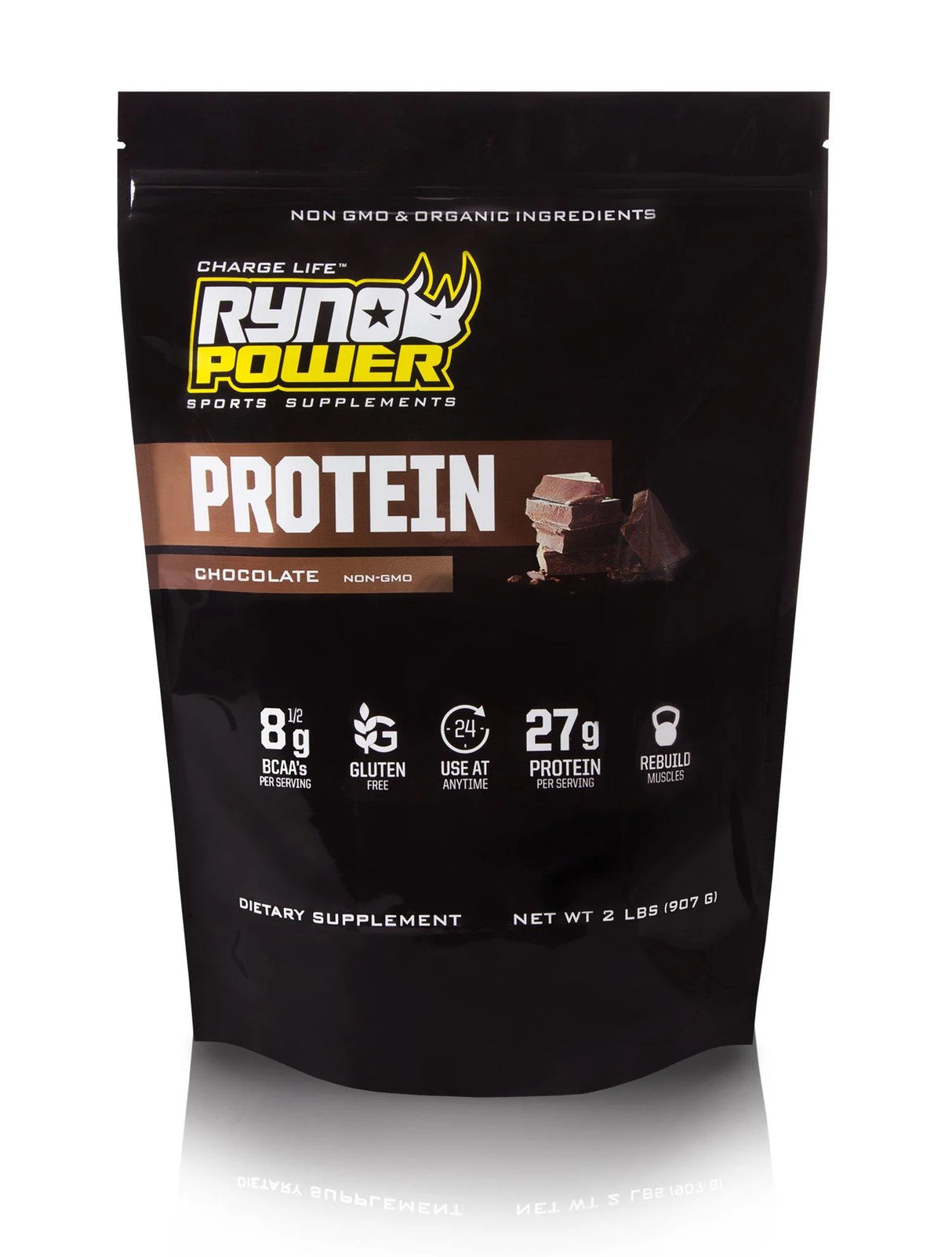 Ryno Power Protein Powder 2lb (20 serv) - Chocolate
