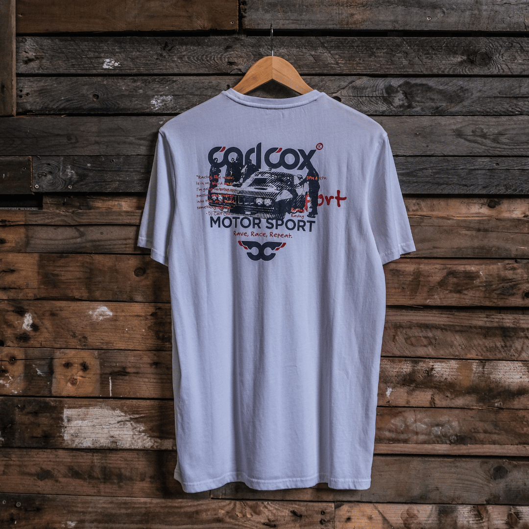 Carl Cox Motorsport Rave Race Repeat T-Shirt