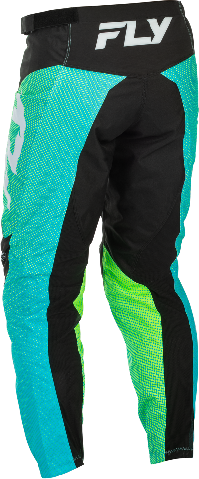 F-16 2026 Pant - Aqua/Black/White