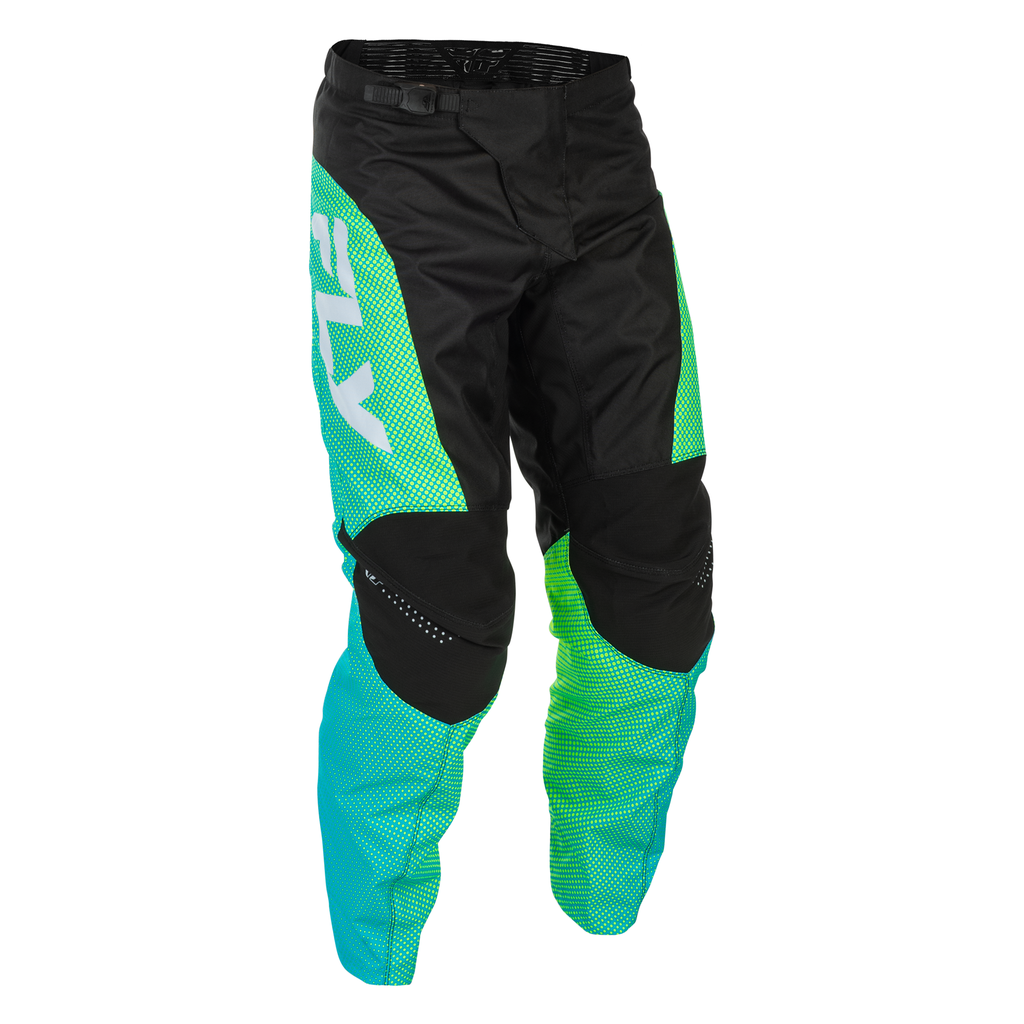 F-16 2026 Pant - Aqua/Black/White