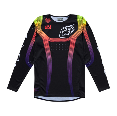 Troy Lee Designs SE Pro Stripes Kit Combo - Black / Multicolour