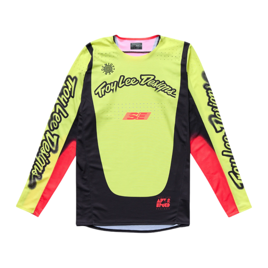 Troy Lee Designs SE Pro Roam Kit Combo - Glo Yellow