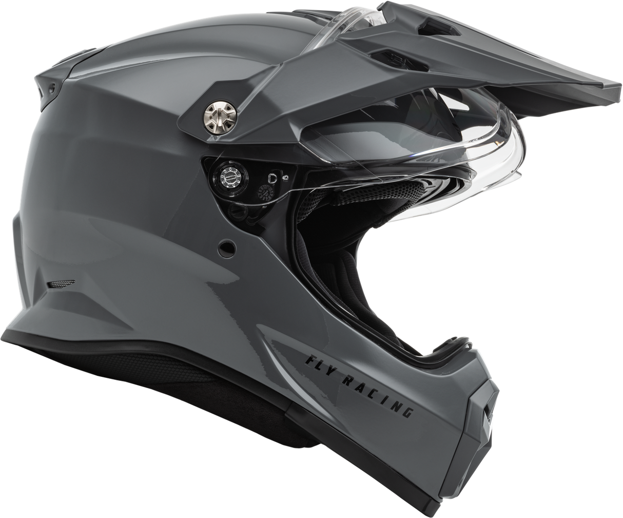 Kinetic Trekker Solid Helmet - Grey